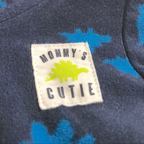 Fleece dinosaur one piece - Picture 3 of 4